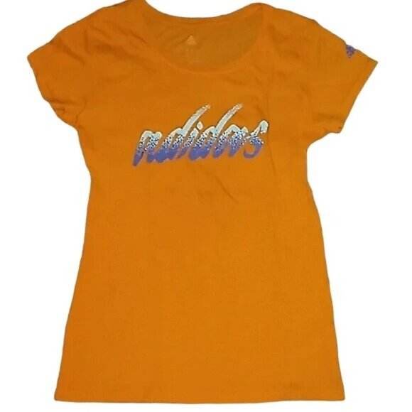 adidas Tops - Adidas Neon Orange Crewneck T-shirt